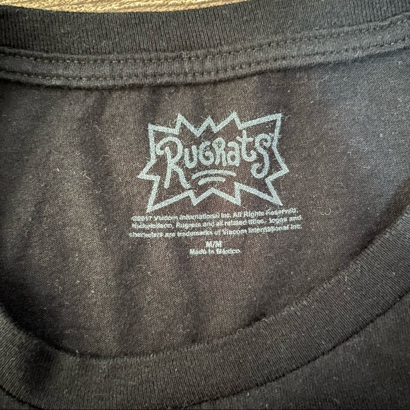 Rugrats Reptar Black T-Shirt - Picture 6 of 6